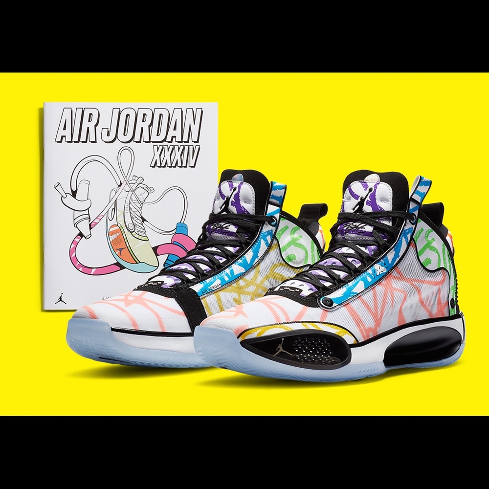 Jordan XXXIV Zion basketball shoes - Picture 2 of 2